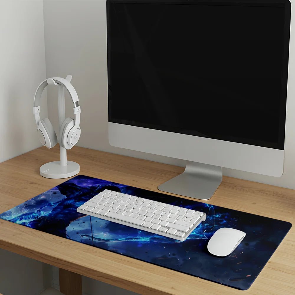 arjuna the archer desk mat | mahabharata mythology desk mat - fictioo