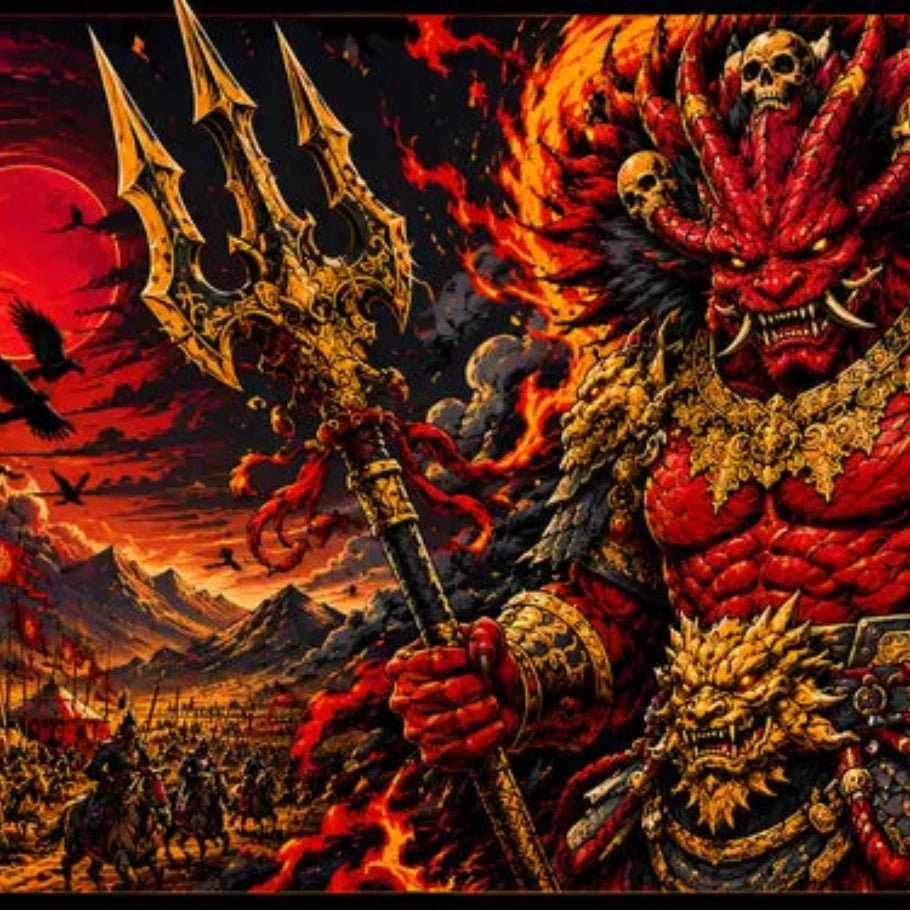 begste wrath of war god deskmat - fictioo