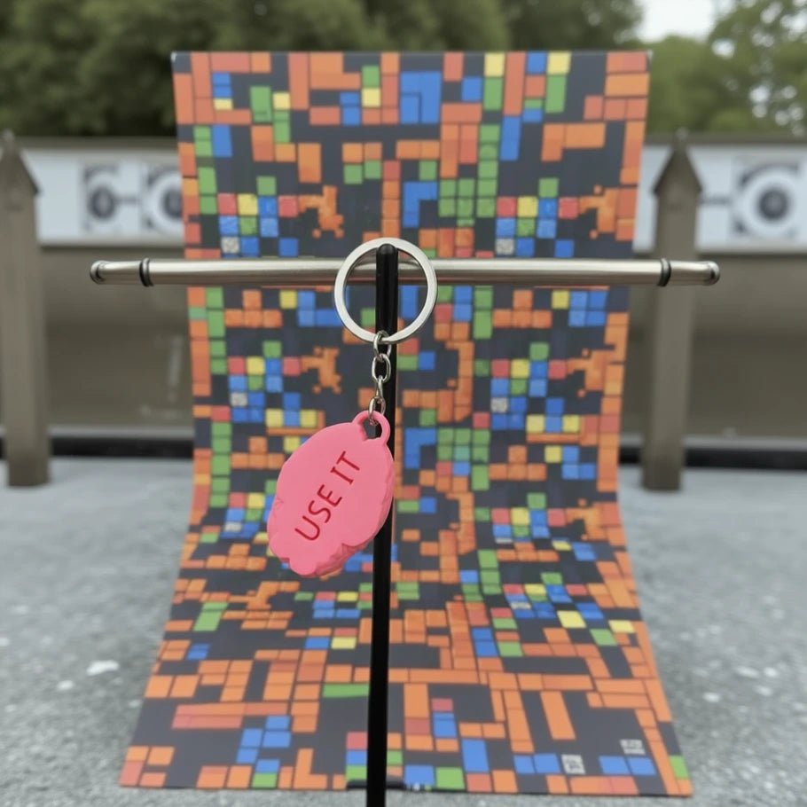 brain fidget keychain - fictioo