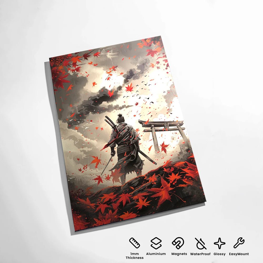jin sakai metal poster - fictioo