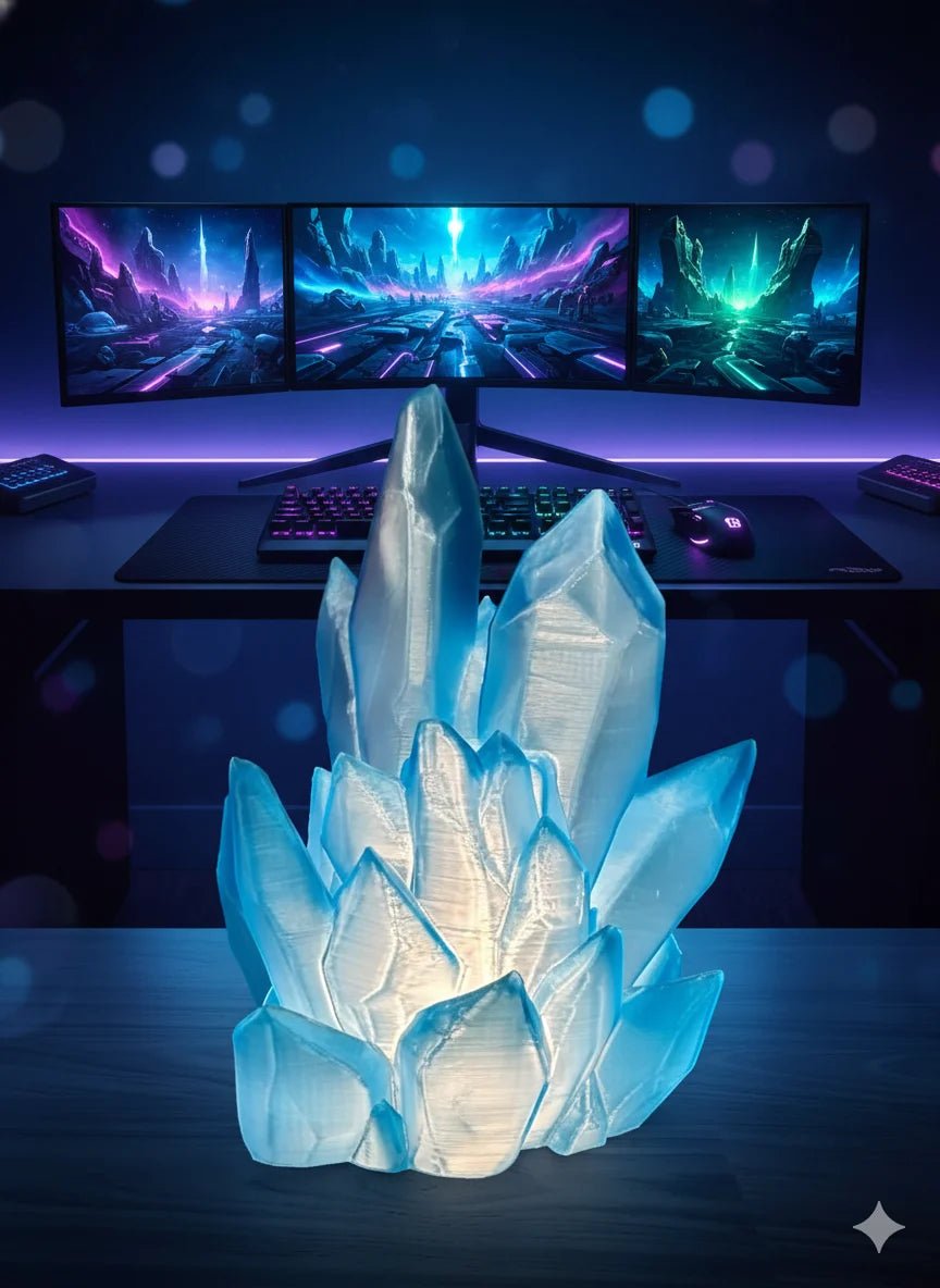 luminous crystal controller holder - fictioo