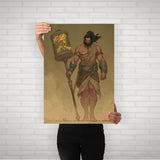 Bhima: Strength of Mahabharata Metal Poster