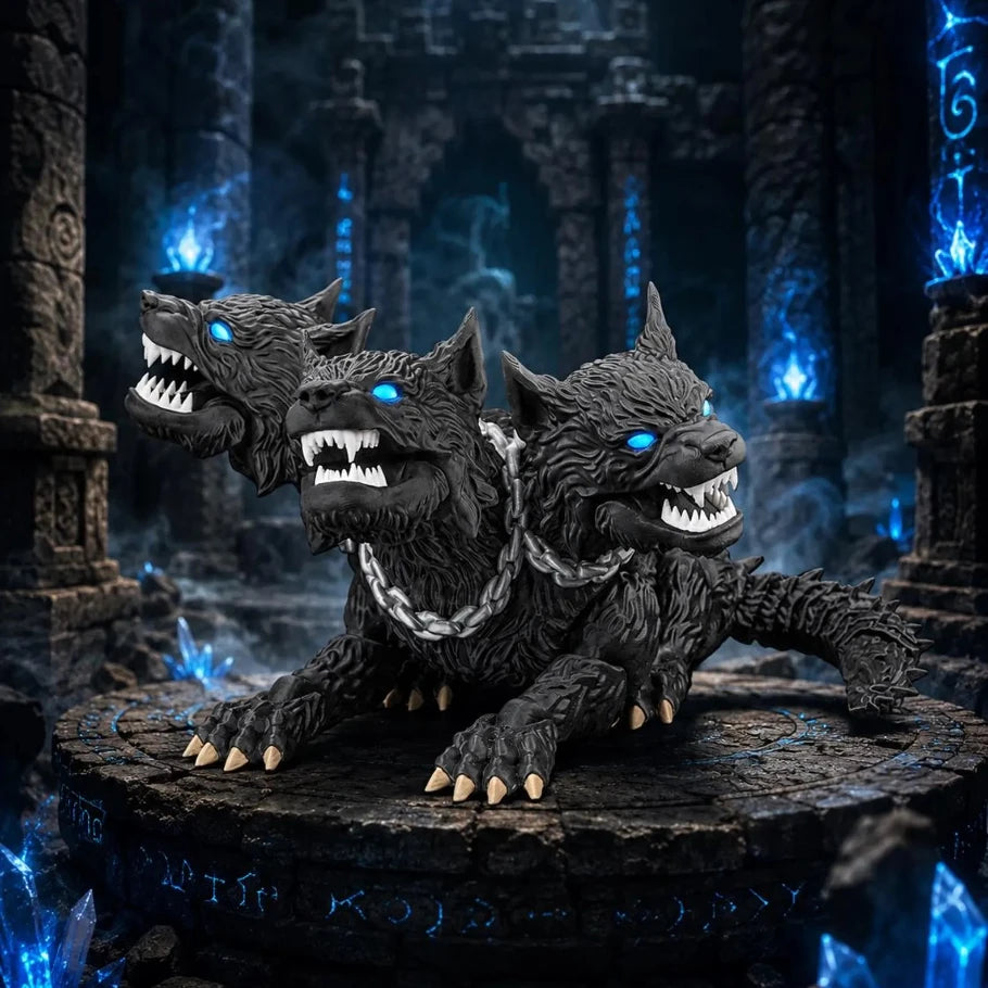 three headed underworld guardian dog