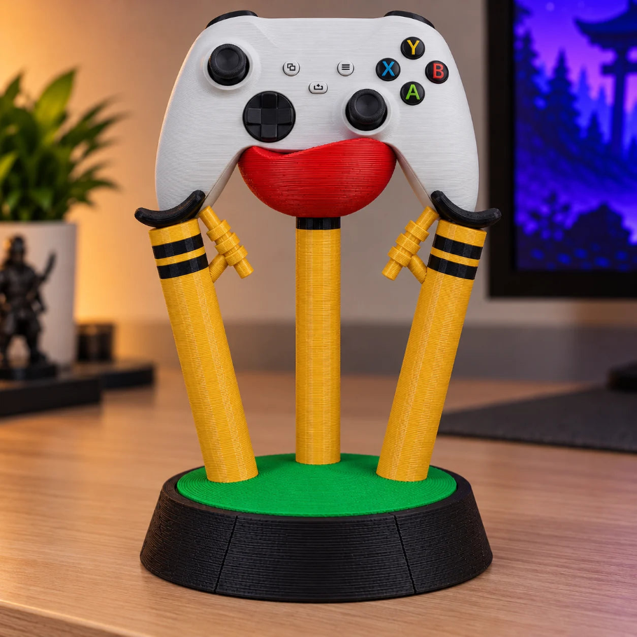 cricket wicket controller holder for ps5, xbox & all controllers