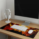Demon Fox Desk Mat | Anime Gaming Desk Mat