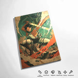 Liva Ackerman Metal Poster