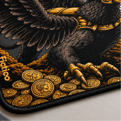 Raven guardian deskmat extreme Closesup - Fictioo
