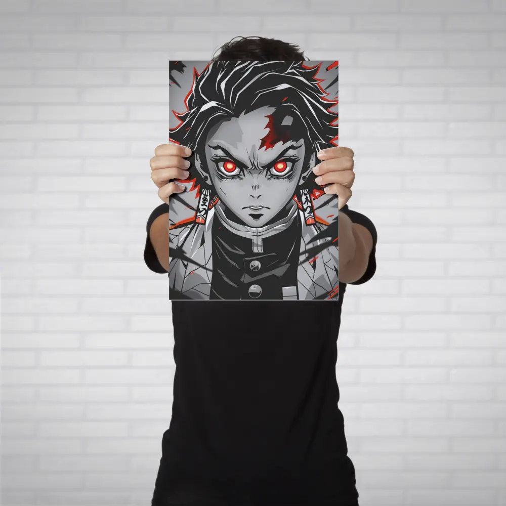 Tanjiro Kamado: Water Breathing Metal Poster