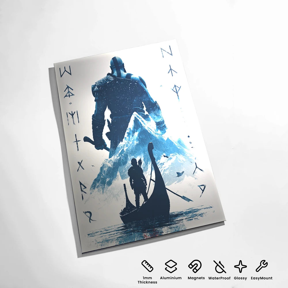 The Gods Journey Metal Poster