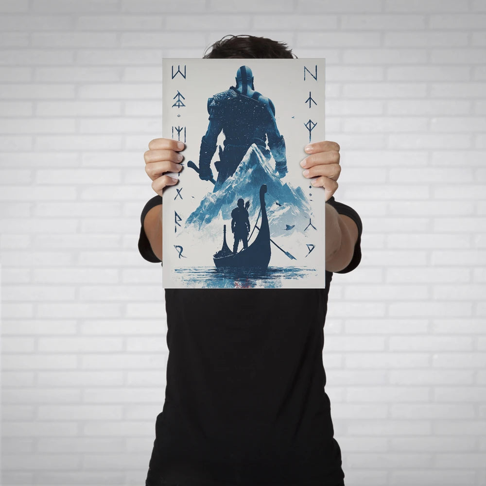 The Gods Journey Metal Poster