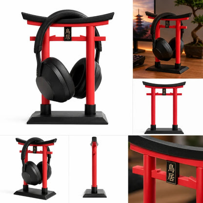 Tori Gate Headphone Stand All angle shot