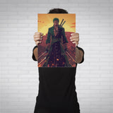 Roronoa Zoro Metal Poster