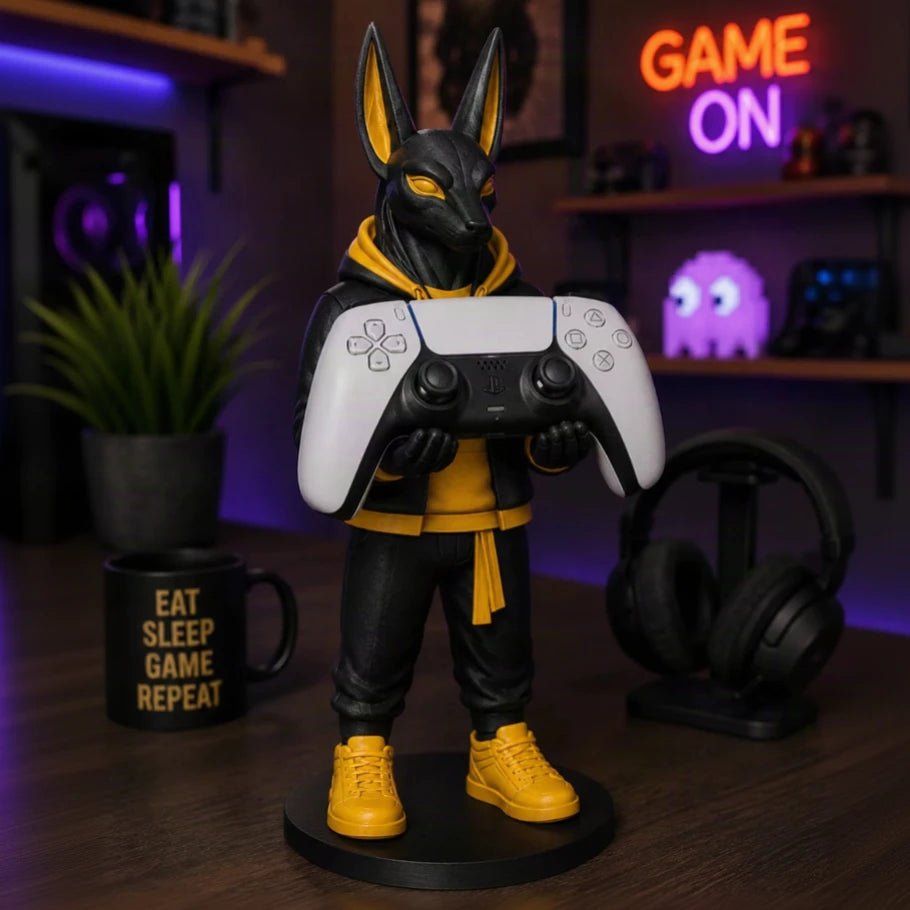 Anubis Gaming Controller Holder for PS5, Xbox & All Controllers - Fictioo