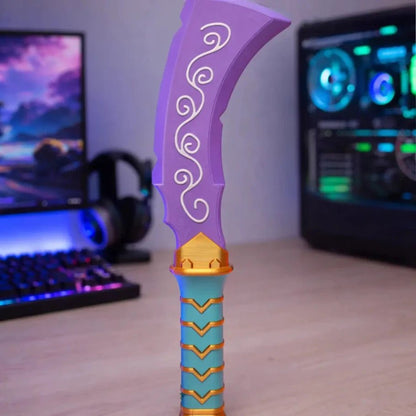 Arcane Curved Dagger – DIY Fantasy Blade - Fictioo