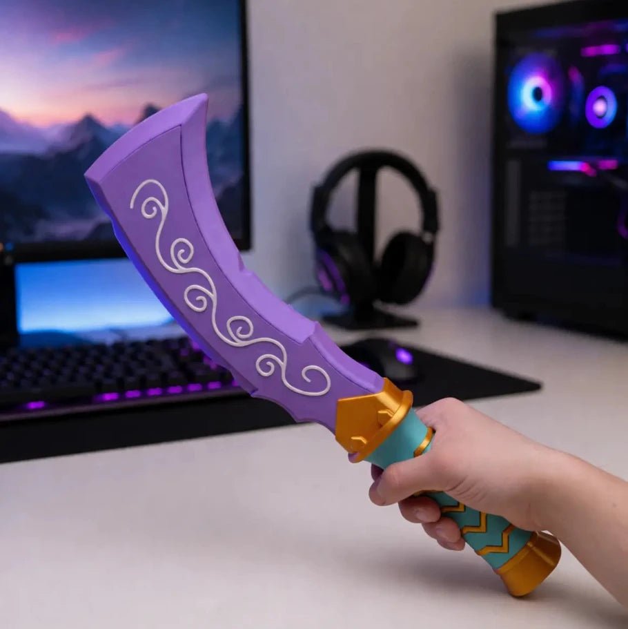 Arcane Curved Dagger – DIY Fantasy Blade - Fictioo