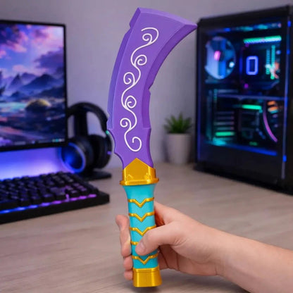Arcane Curved Dagger – DIY Fantasy Blade - Fictioo