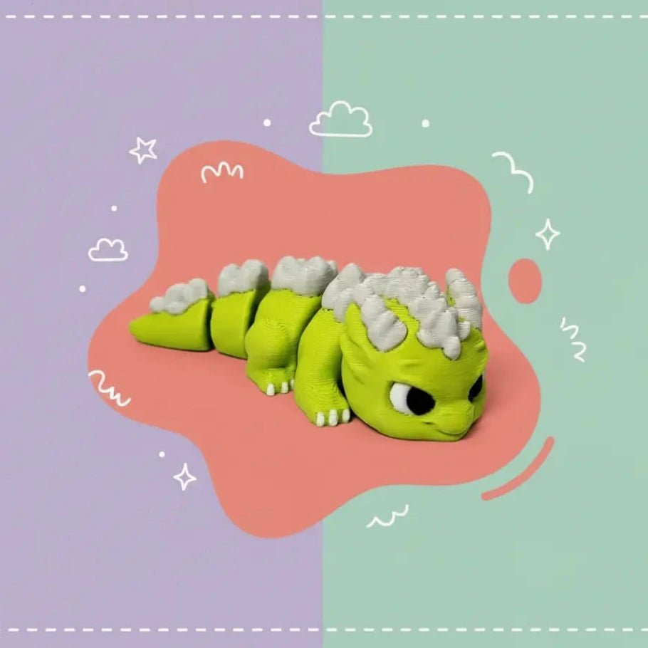 bone dragon keychain - fictioo