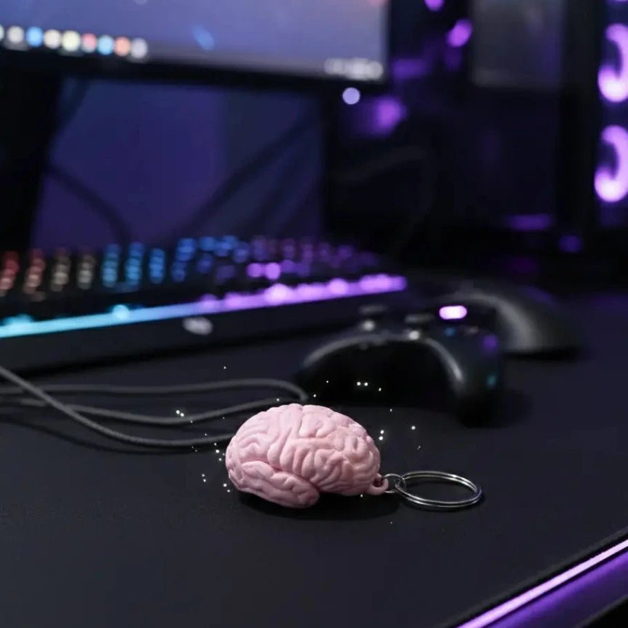 brain fidget keychain - fictioo