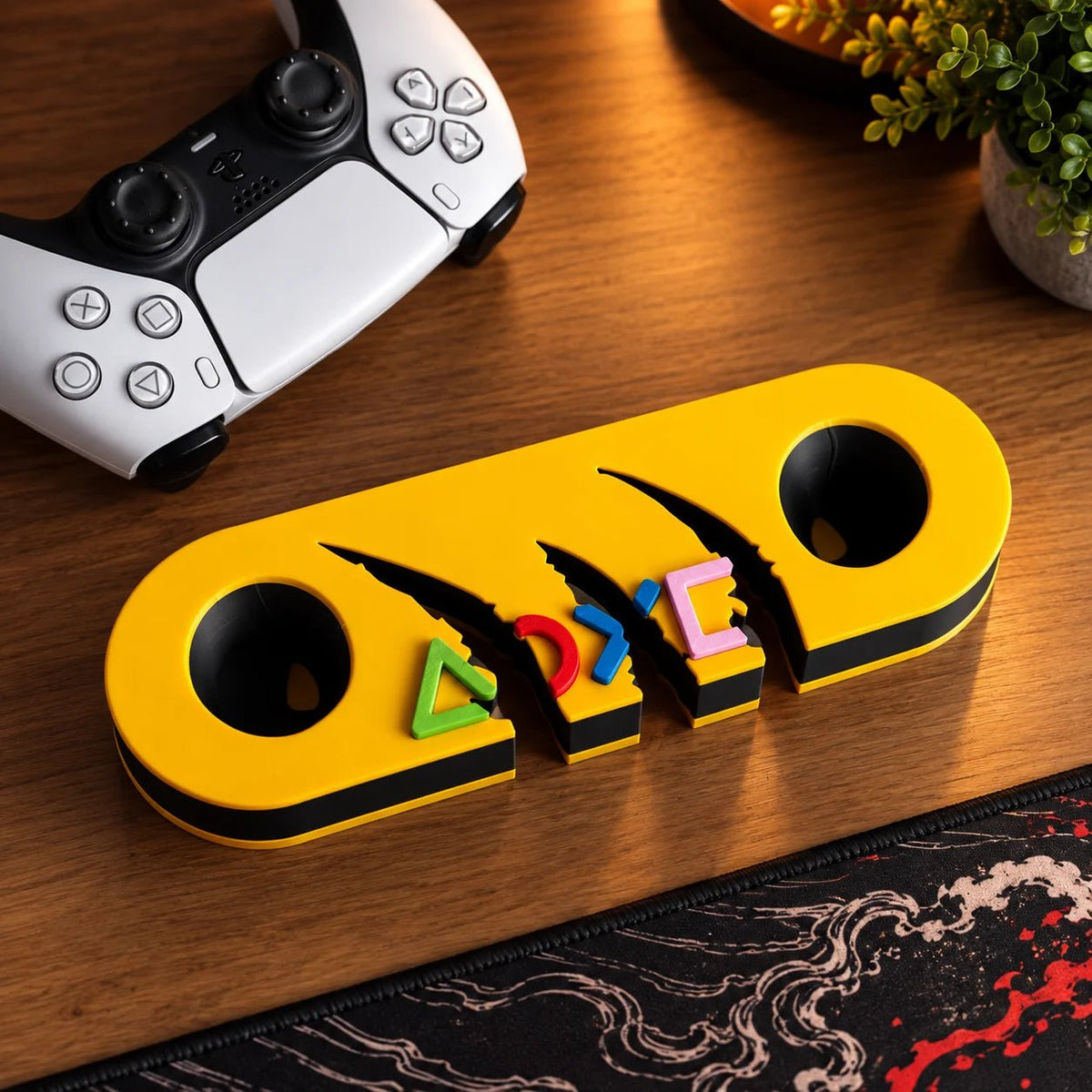 claw slash controller holder for ps5 & ps4 controllers - fictioo