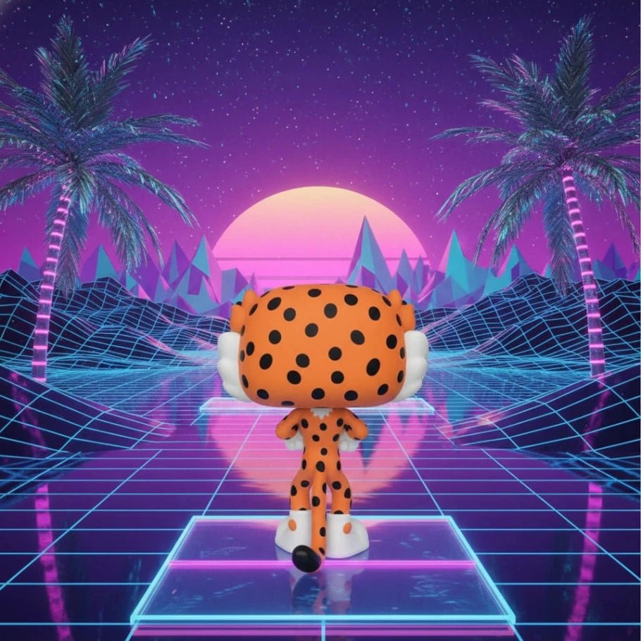 cool cheetah mascot figurine - fictioo