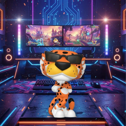 Cool Cheetah Mascot Figurine - Fictioo