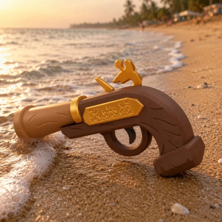 Corsair Flintlock Pistol Collectible | 30 cm - Fictioo