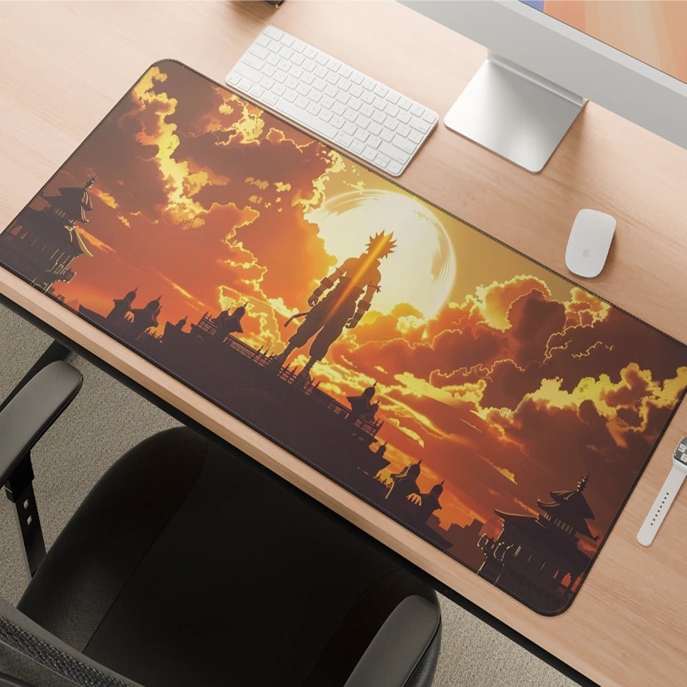Demon Fox Desk Mat | Anime Gaming Desk Mat - Fictioo