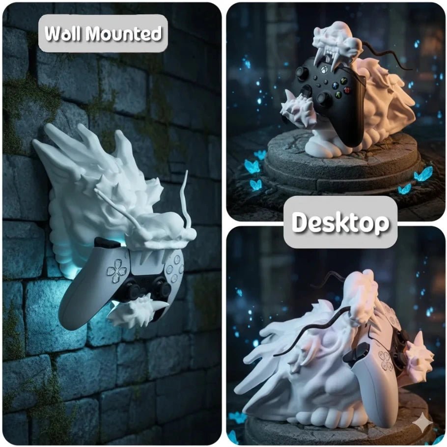 dragon spirit gaming controller holder - fictioo