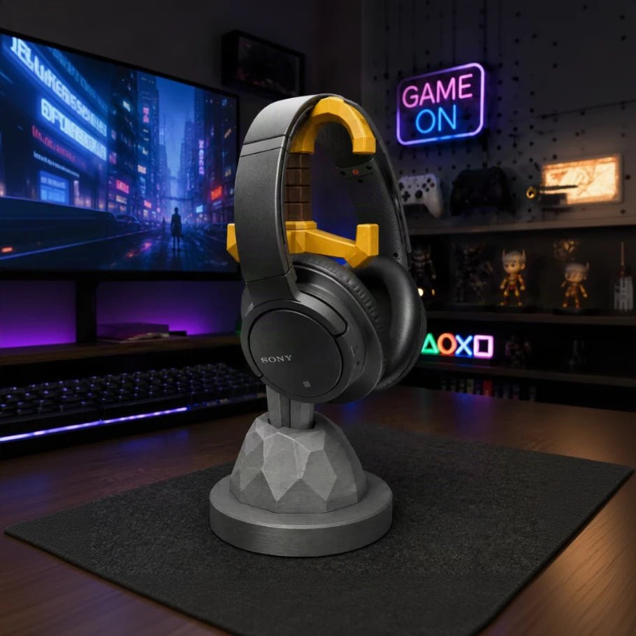 Excalibur Sword-in-Stone Headphone Stand - Fictioo