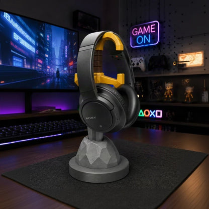 Excalibur Sword-in-Stone Headphone Stand - Fictioo
