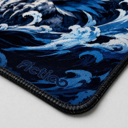 Frost Wyvern Dragon Gaming Deskmat | XL Extended Mouse Pad - Fictioo