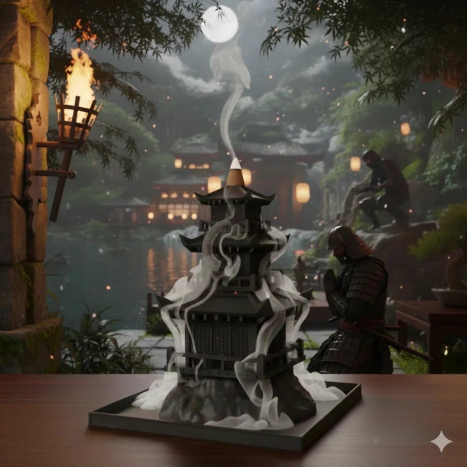 japanese pagoda incense holder - fictioo