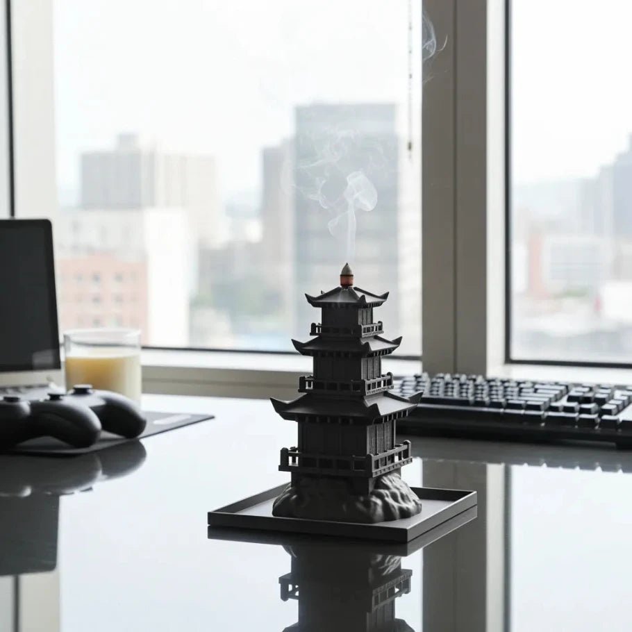 japanese pagoda incense holder - fictioo