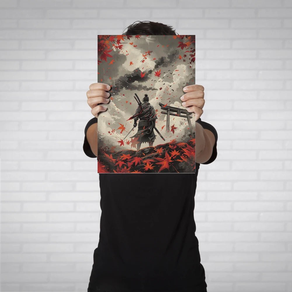 jin sakai metal poster - fictioo