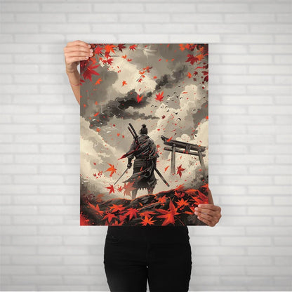 Jin Sakai Metal Poster - Fictioo