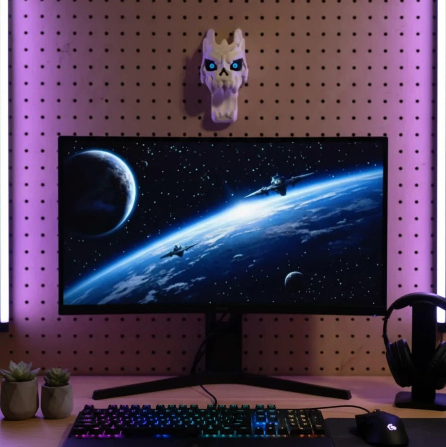 kaiju wall - mounted controller holder - fictioo