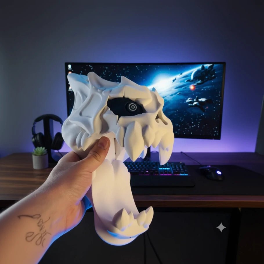 Kaiju Wall - Mounted Controller Holder - Fictioo