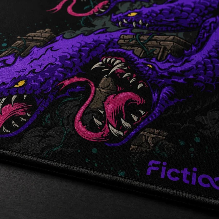 Kraken Abyss Gaming Deskmat | XL Extended Mouse Pad - Fictioo