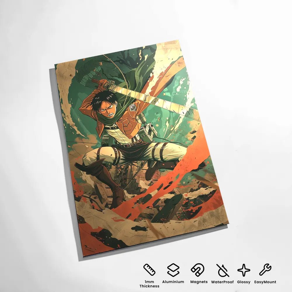 liva ackerman metal poster - fictioo