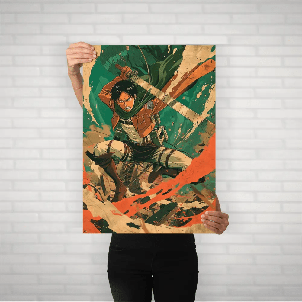 liva ackerman metal poster - fictioo