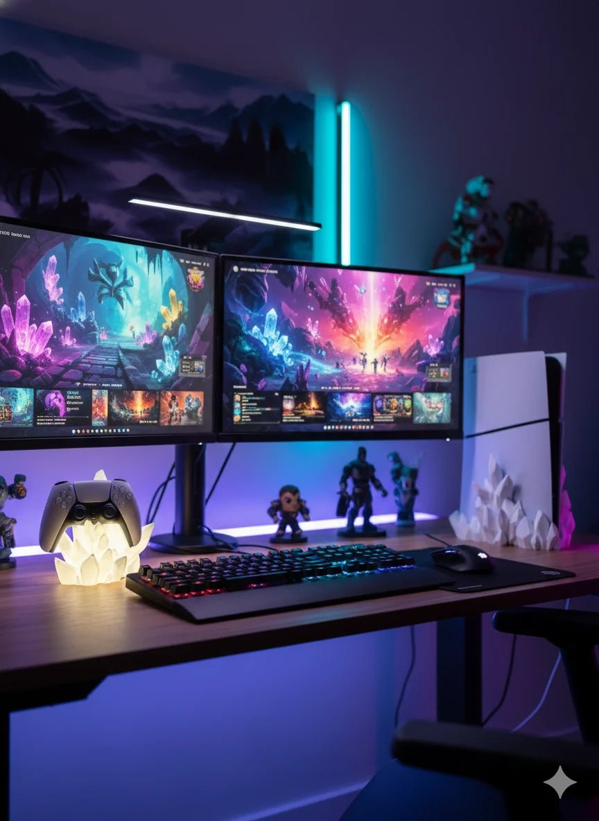 Luminous Crystal Controller Holder - Fictioo