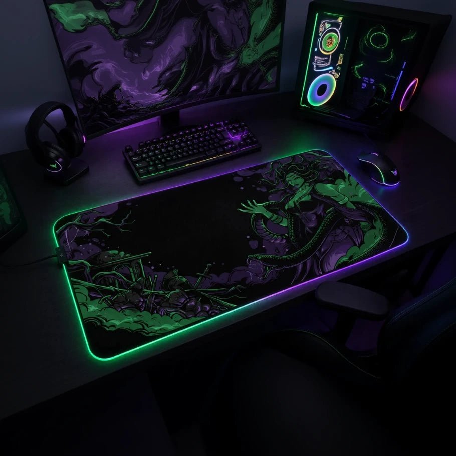 Medusa Gaming Deskmat - Fictioo