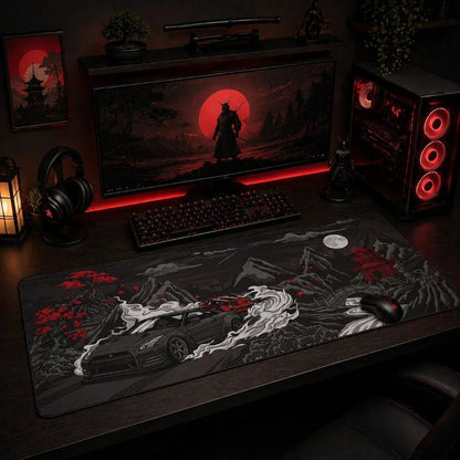 Midnight Drift Deskmat - Fictioo
