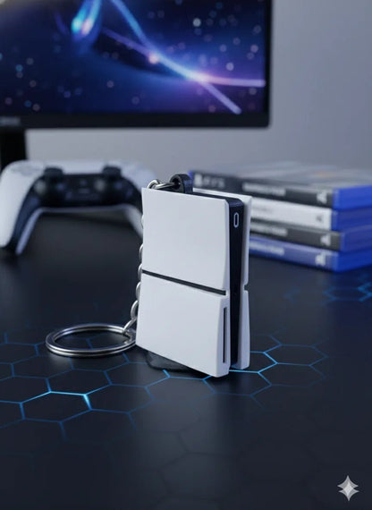 Minimal Tech Style Keychain - Fictioo