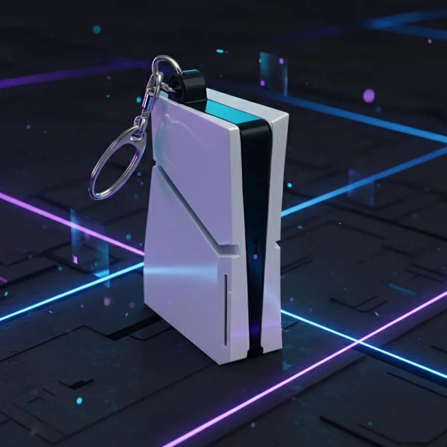 minimal tech style keychain - fictioo