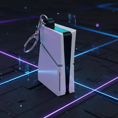 Minimal Tech Style Keychain - Fictioo