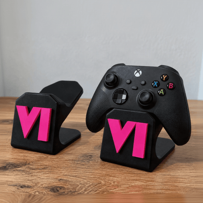 Neon Pink Statement Controller Holder for PS5, Xbox & All Controllers - Fictioo