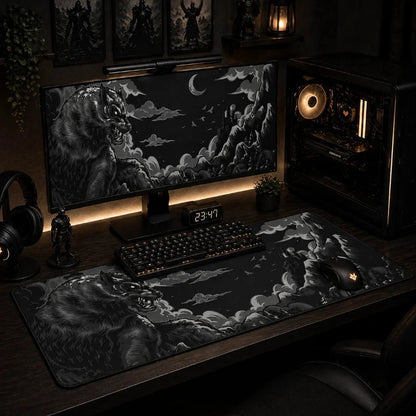 Night Predator Deskmat - Fictioo