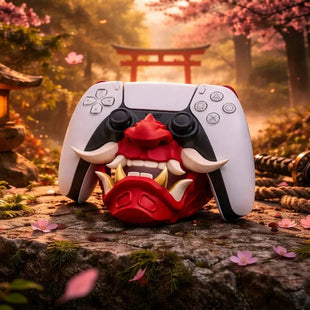 Oni Mask PS5 Controller Holder - Fictioo