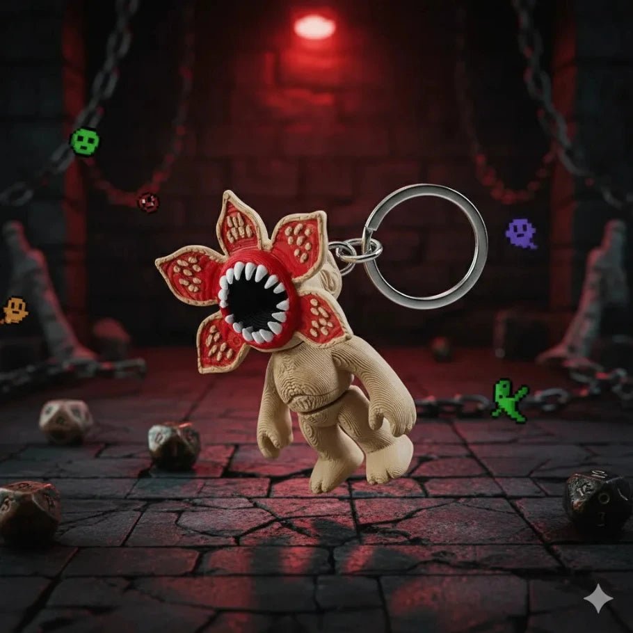 Petal Monster Horror Inspired Keychain - Fictioo